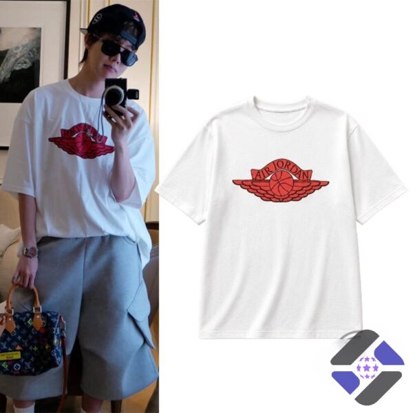 J-Hope SAINT Mxxxxxx x Jordan Brand Wings T-Shirt