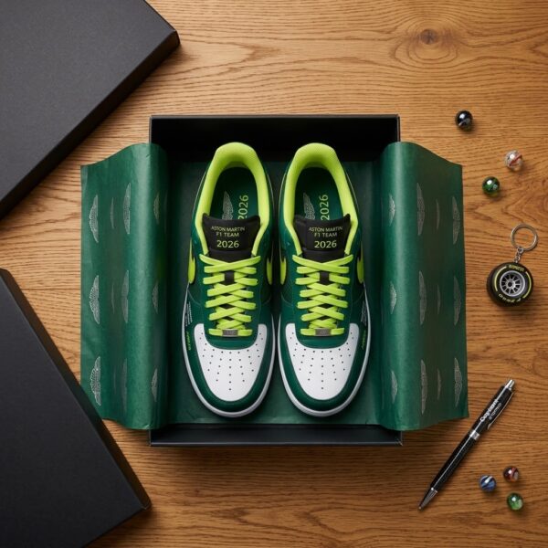 Aston Martin Formula One Team F1 Team 2026 Custom Sneakers