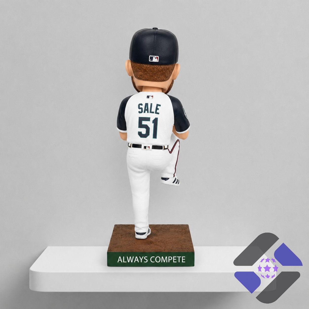 Atlanta Braves Chris Sale Gwinnett Stripers 2026 Bobblehead - Detail View