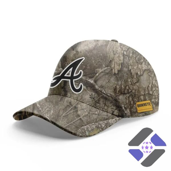 Atlanta Braves Hunting and Fishing Night Camouflage Baseball Jersey