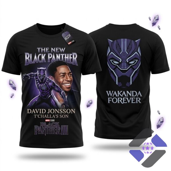 The New Black Panther David Jonsson Black Panther III T-Shirt