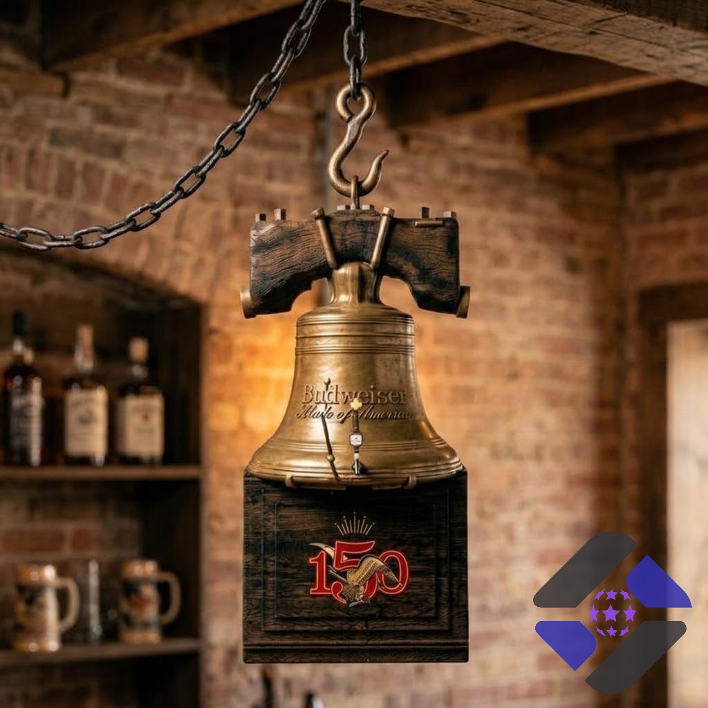 All-Star Game Budweiser 150th Anniversary Commemorative Bell - Detail View