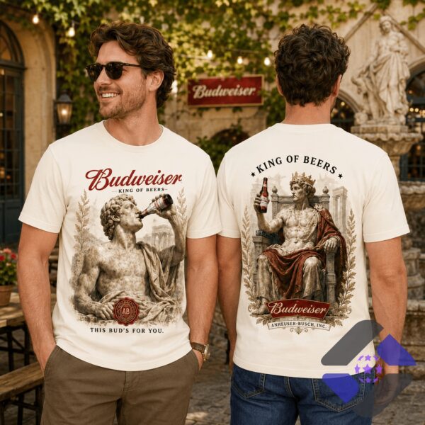Budweiser King of Beers 3D T-Shirt