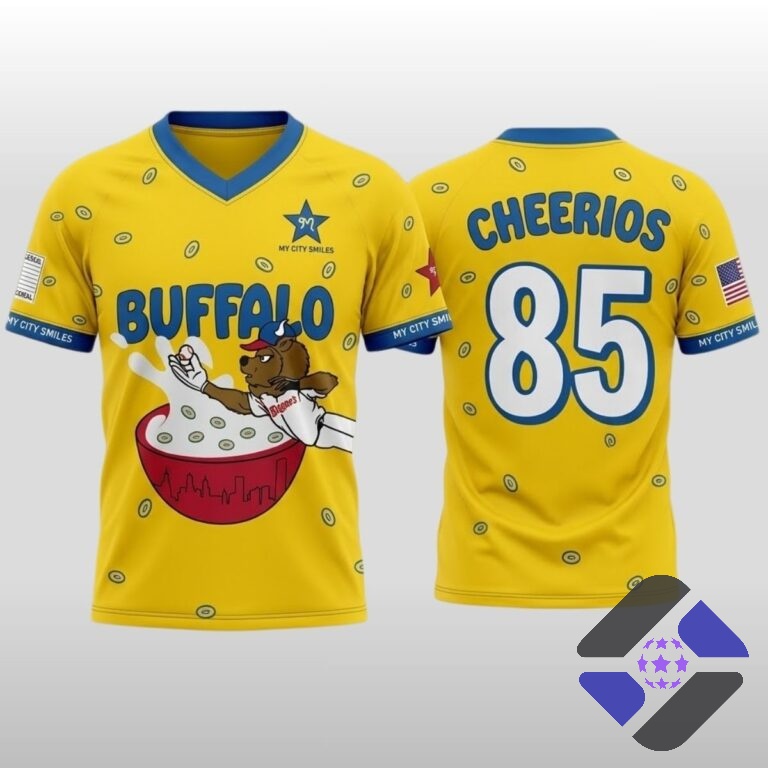 Buffalo Bisons Cheerios Night 2026 Jersey