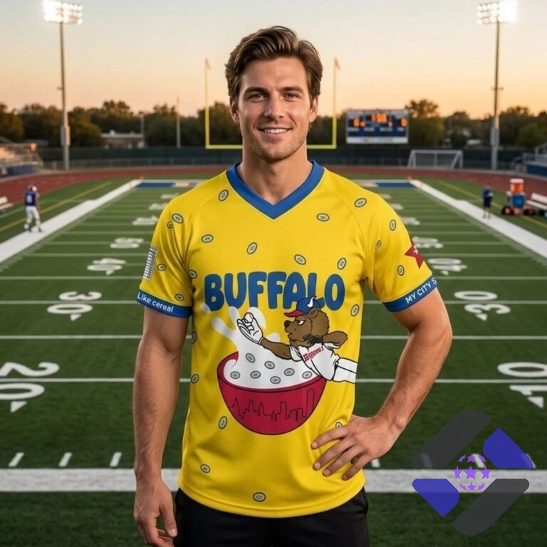 Buffalo Bisons Cheerios Night 2026 Jersey - Front View