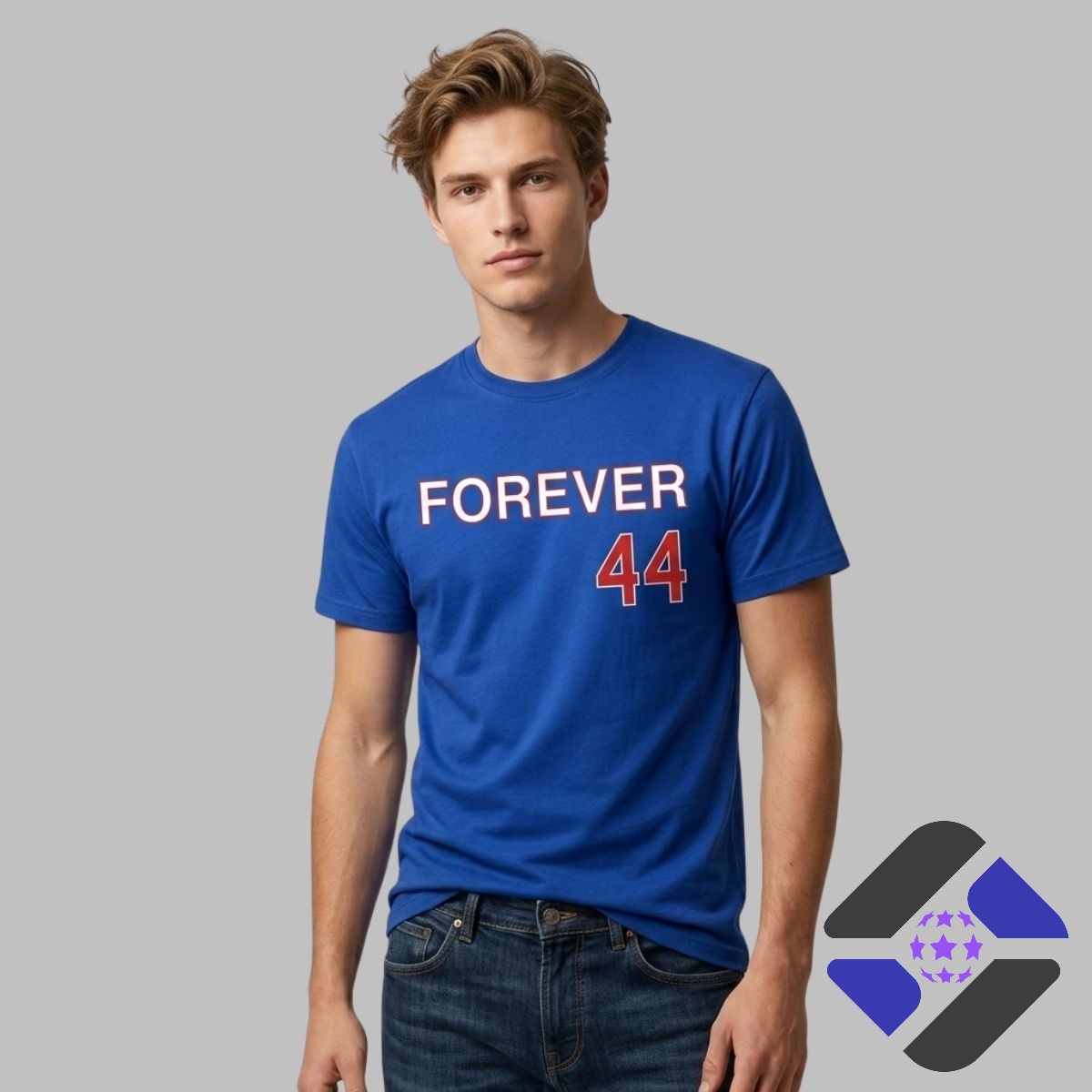 Chicago Cubs Forever 44 T-Shirt - Detail View