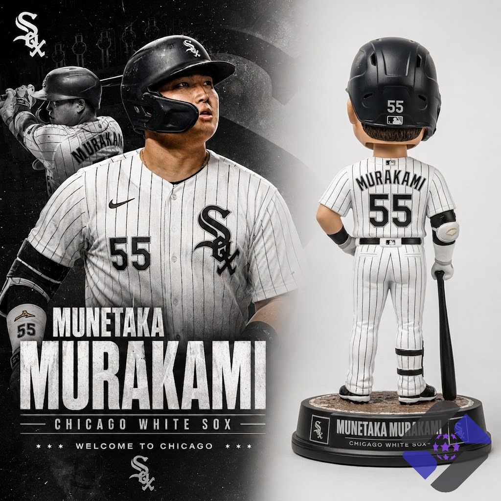 Chicago White Sox Munetaka Murakami Bobblehead