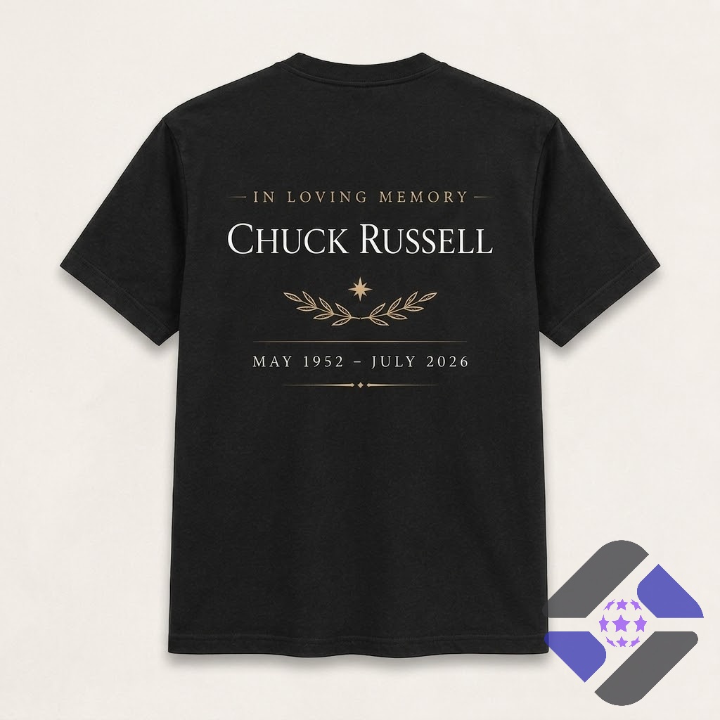 Chuck Russell Rest In Peace Memorial 2026 T-Shirt