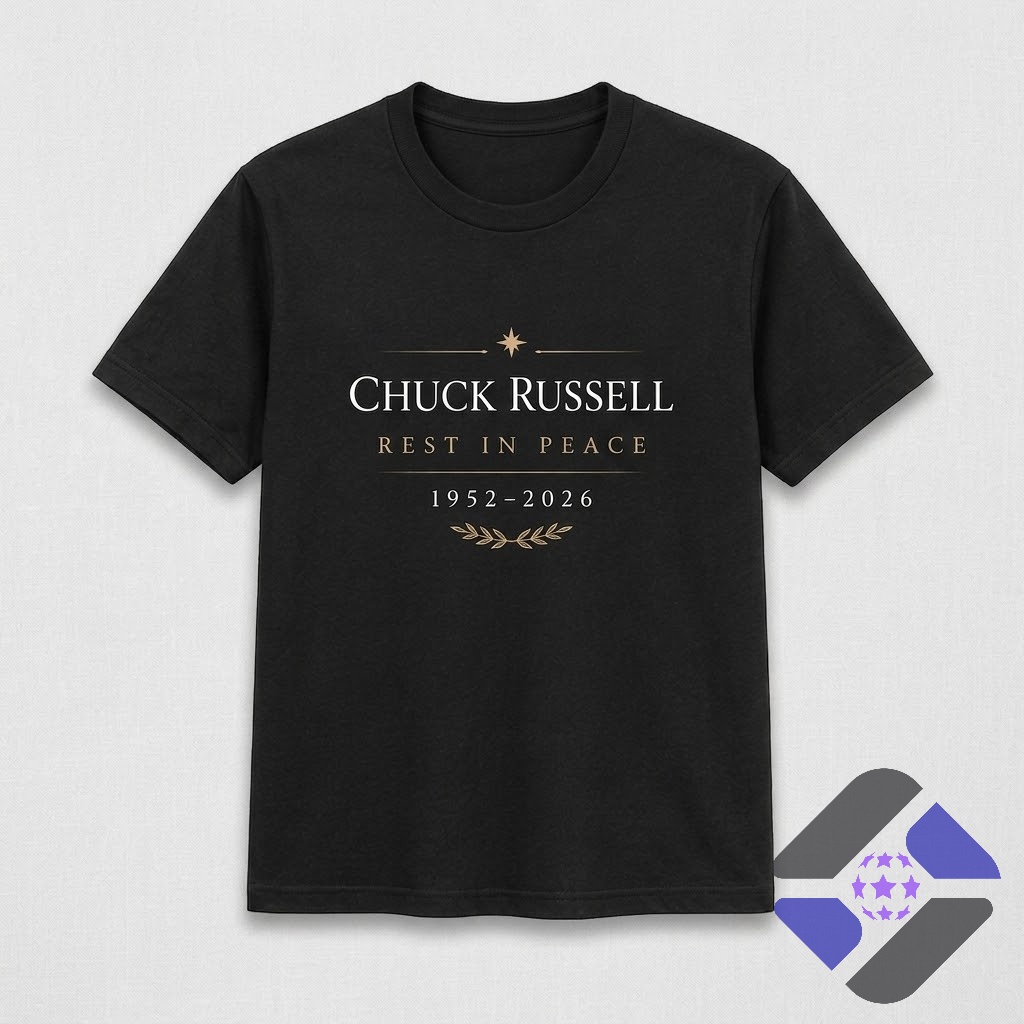 Chuck Russell Rest In Peace Memorial 2026 T-Shirt