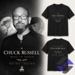 Chuck Russell Rest In Peace Memorial 2026 T-Shirt
