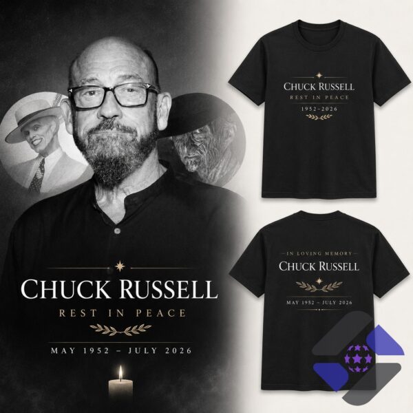 Chuck Russell Rest In Peace Memorial 2026 T-Shirt