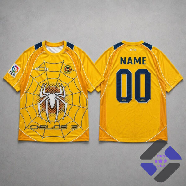 Messi Club América Spider Man Cielos 3 Jersey