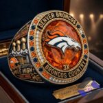 Denver Broncos 3X Broncos Country Commemorative Ring