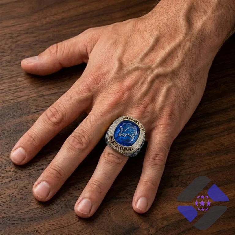 Detroit Lions One Pride Legacy Championship Ring