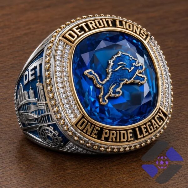 Detroit Lions One Pride Legacy Championship Ring
