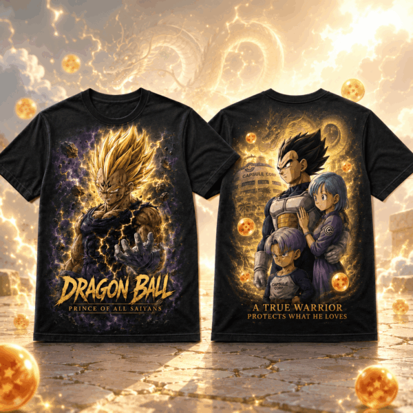 Dragon Ball Vegeta Prince of All Saiyans T-Shirt