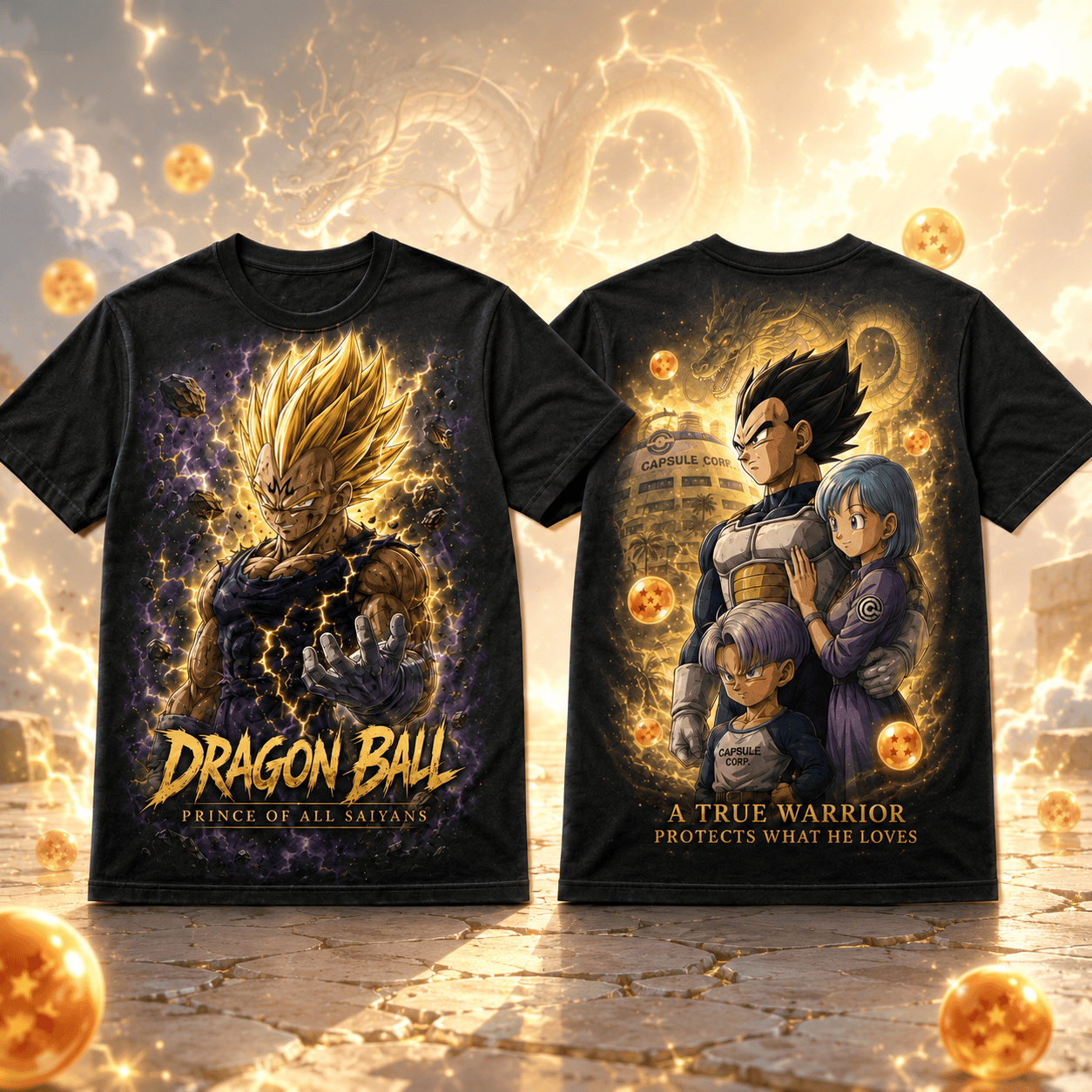 Dragon Ball Vegeta Prince of All Saiyans T-Shirt