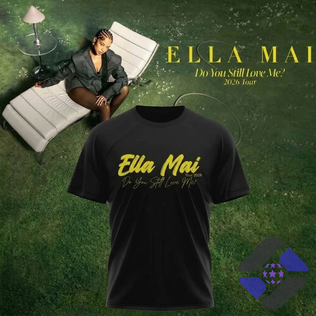 Ella Mai Do You Still Love Me? 2026 Tour T-Shirt - Detail View