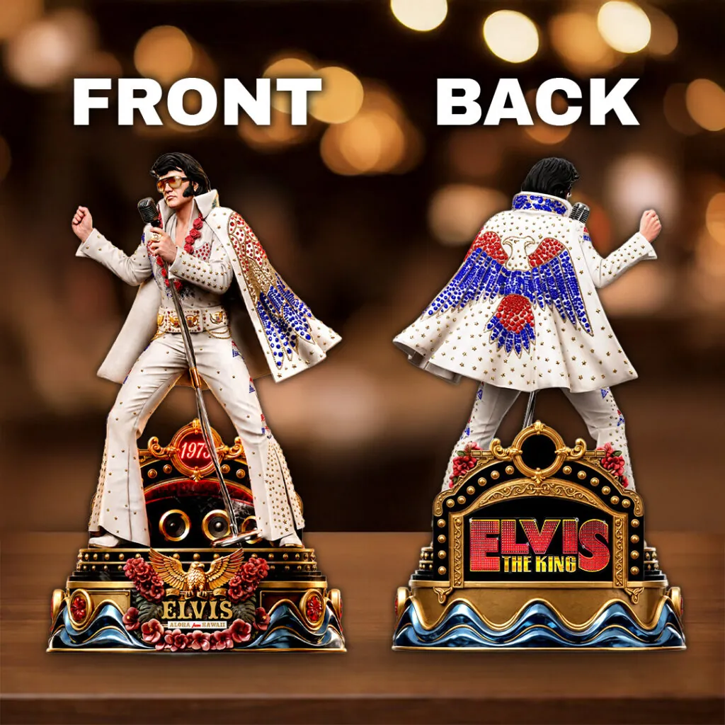 Elvis Presley Aloha from Hawaii 1973 Vinyl Figure - Detail View