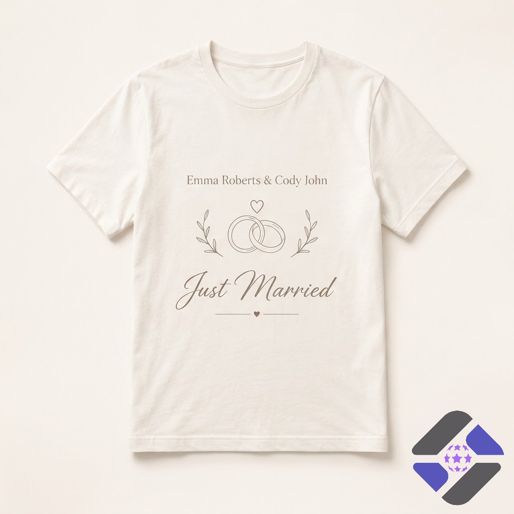 Emma Roberts & Cody John Just Married T-Shirt
