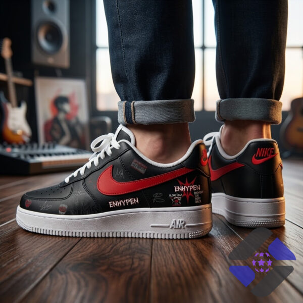 ENHYPEN Blood Saga World Tour Nike Air Force 1 Sneakers
