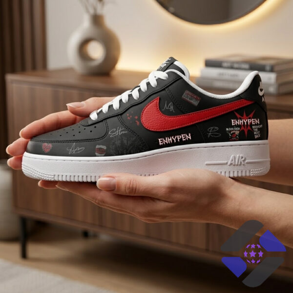 ENHYPEN Blood Saga World Tour Nike Air Force 1 Sneakers