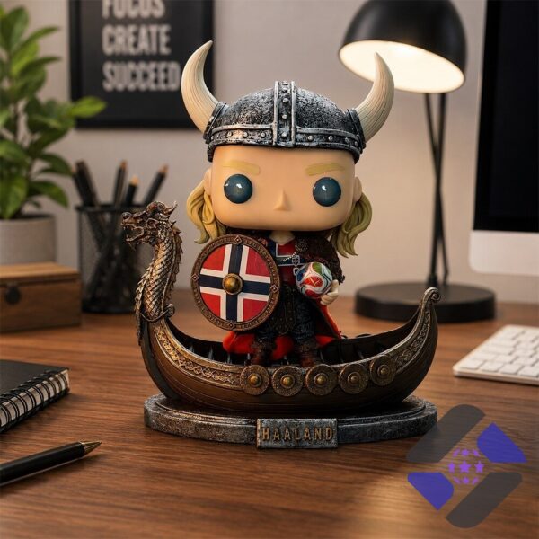 Erling Haaland Viking Norway Football 2026 World Cup Pop Figure