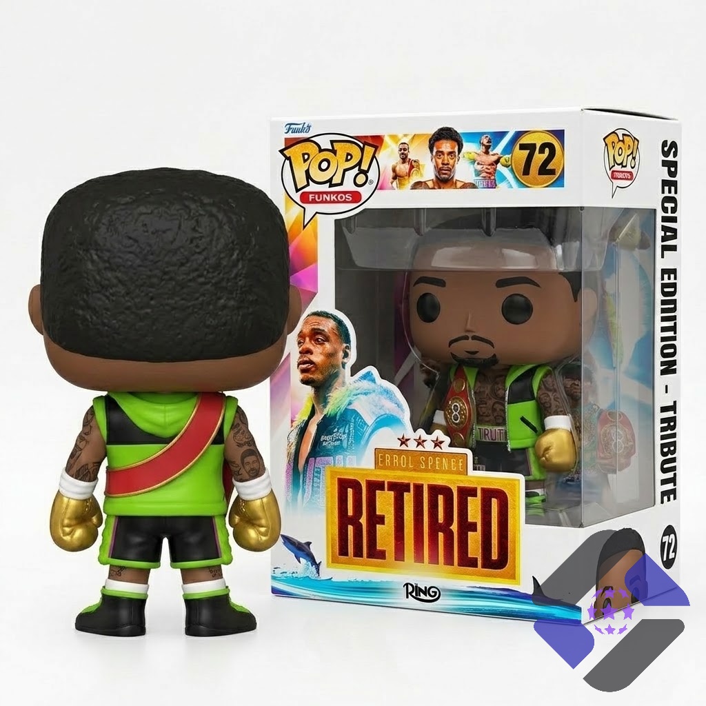 Errol Spence Retired Tribute Funko Pop Vinyl Figure