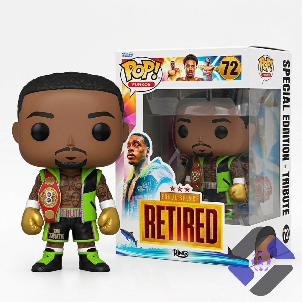 Errol Spence Retired Tribute Funko Pop Vinyl Figure