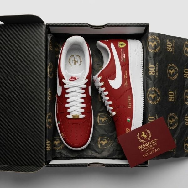 Ferrari 80th Anniversary Nike Air Force 1 Sneakers