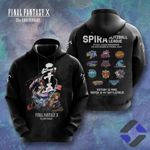 Final Fantasy X 25th Anniversary 3D Apparel