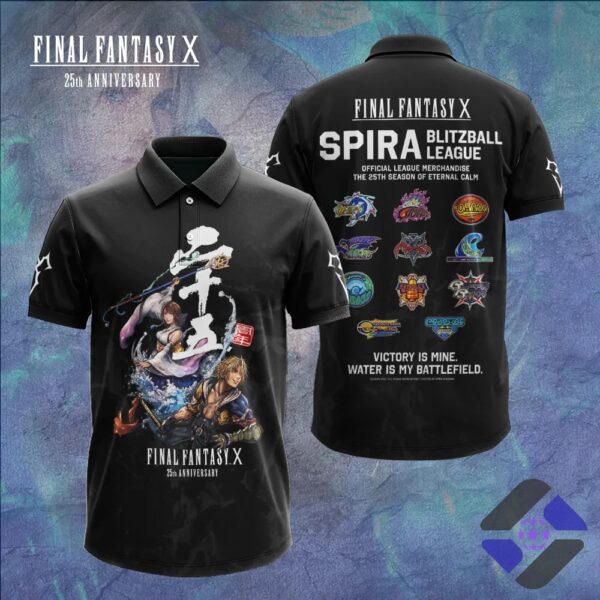 Final Fantasy X 25th Anniversary 3D Apparel