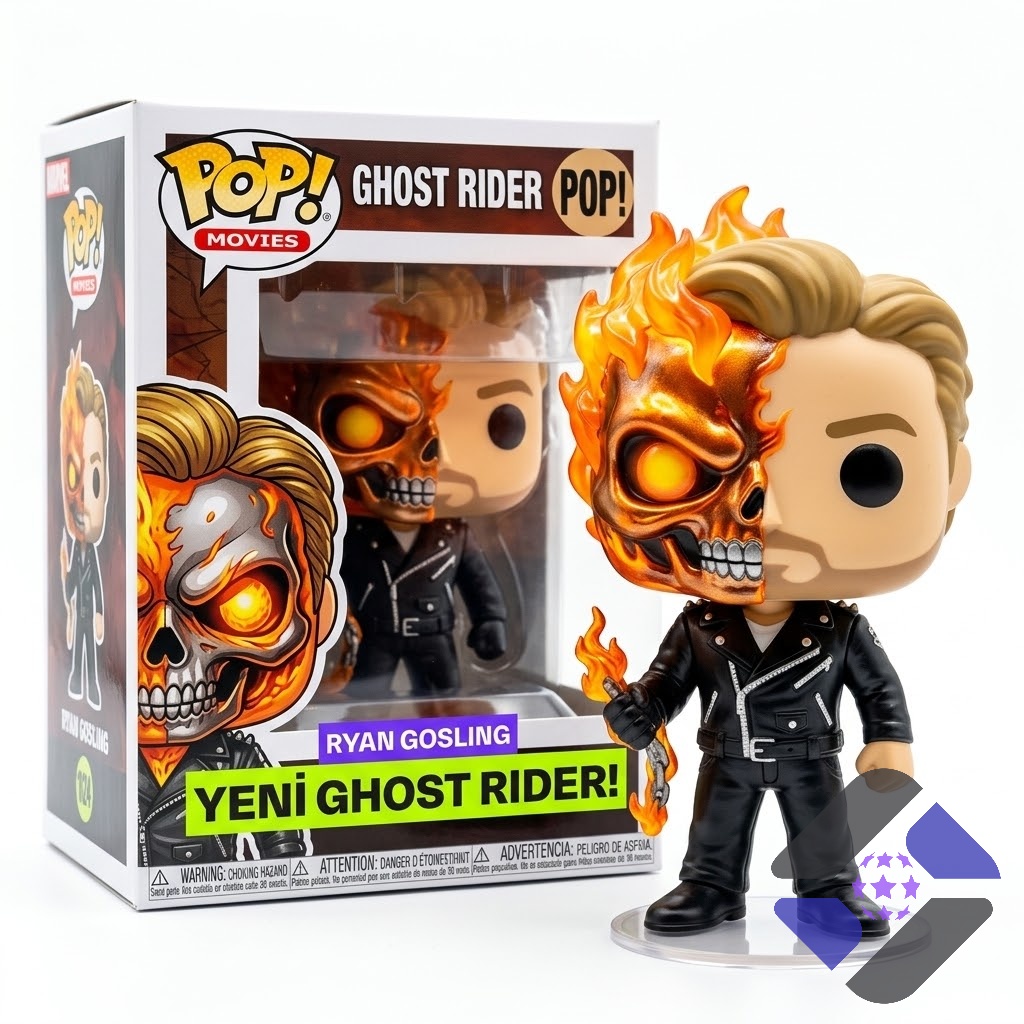 Ghost Rider Ryan Gosling Marvel Studio Vinyl Figure