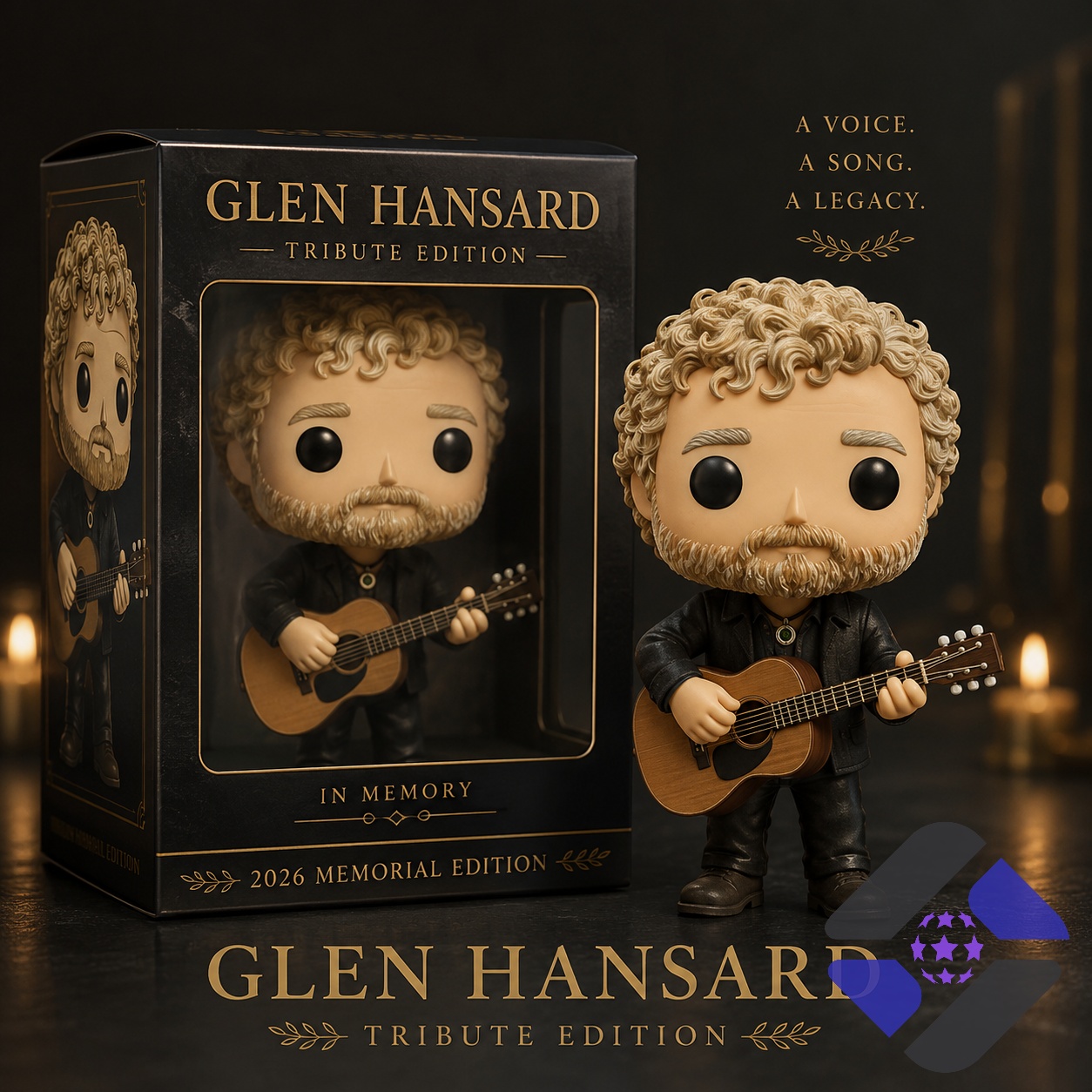 Glen Hansard 2026 Memorial Edition Tribute Collectible Figure