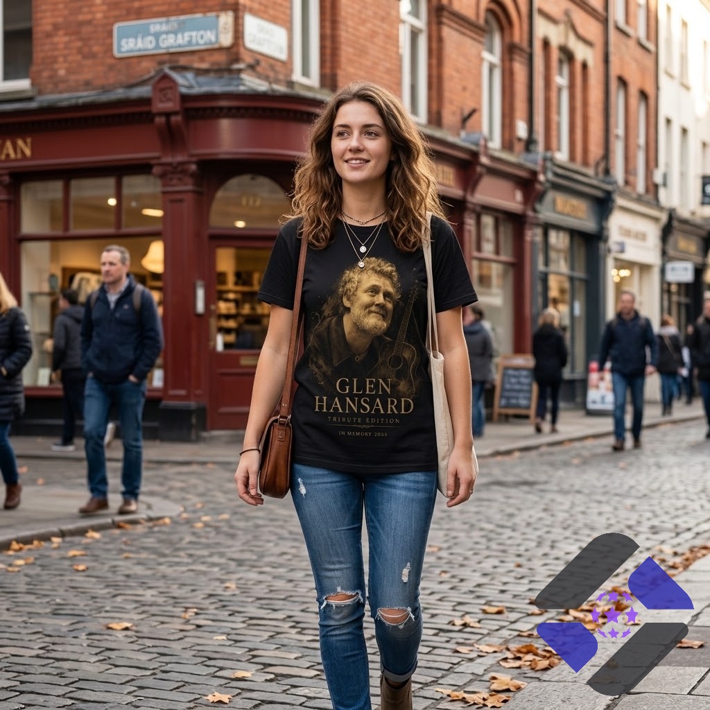 Glen Hansard Tribute Edition In Memory 2026 T-Shirt - Detail View