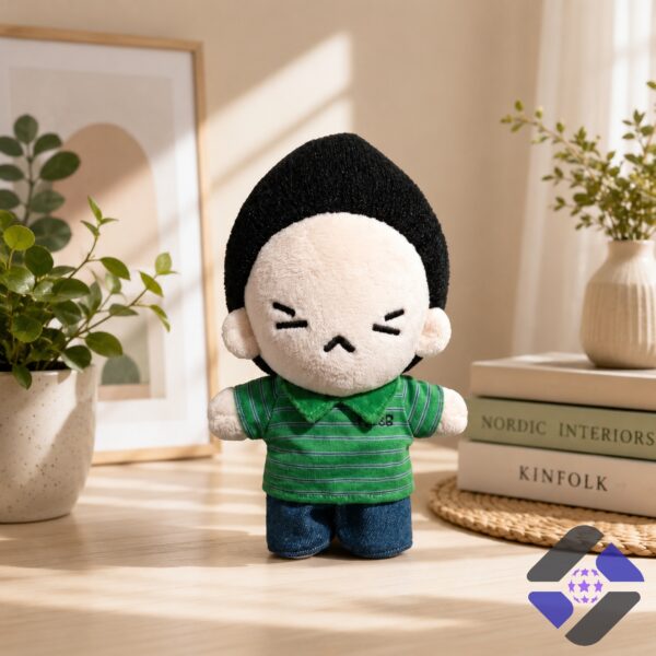 BTS Min Yoongi Grumpy Face Plush Toy
