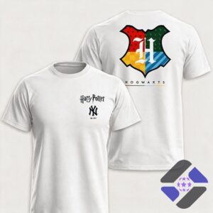 Harry Potter New York Yankees Hogwarts Crossover 2026 T-Shirt