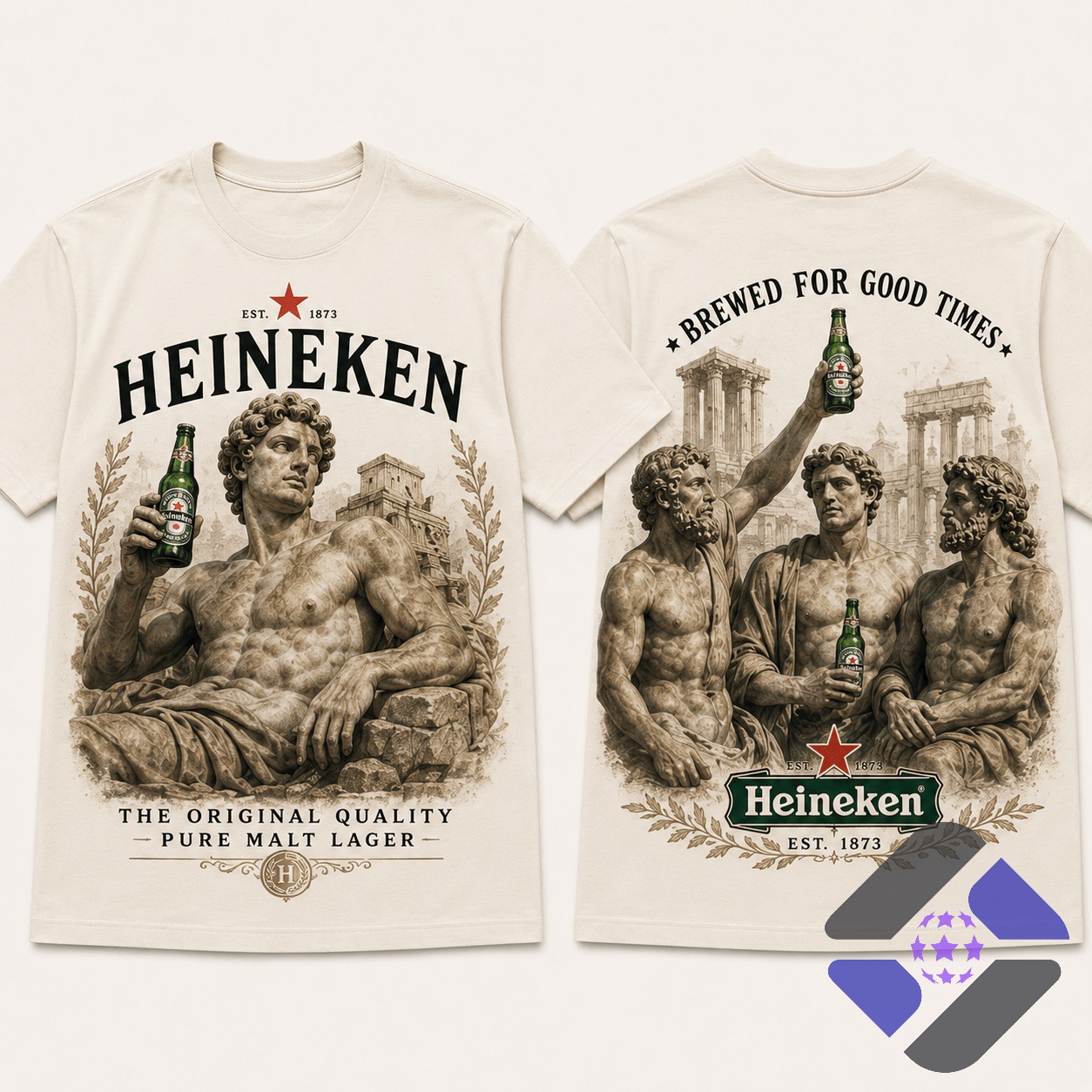 Heineken Gods of the Tap 3D T-Shirt