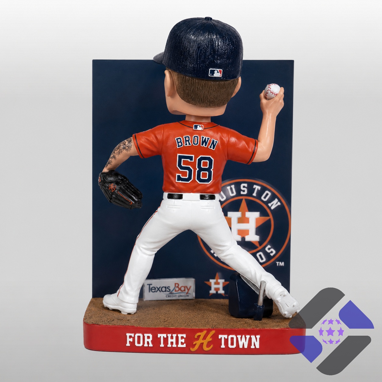 Astros Hunter Brown Diesel 2026 Bobblehead Giveaway - Detail View