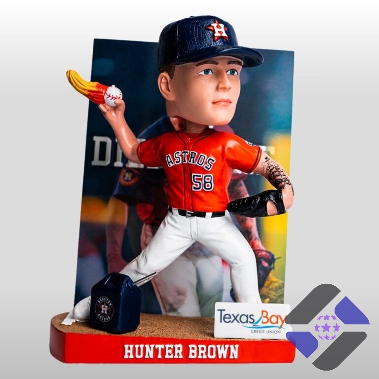 Astros Hunter Brown Diesel 2026 Bobblehead Giveaway - Front View