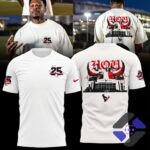 Houston Texans 25 Seasons T-Shirt