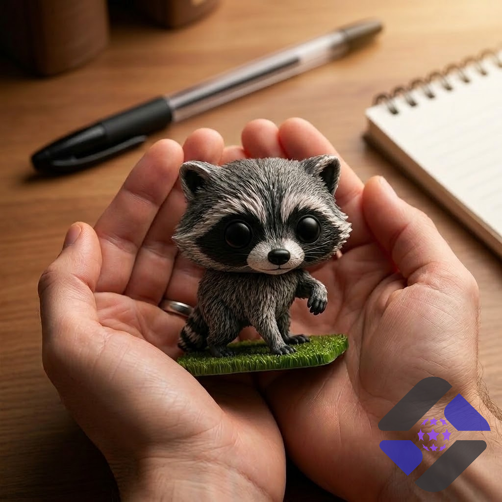 Jimothy King Raccoon Vinyl Figure
