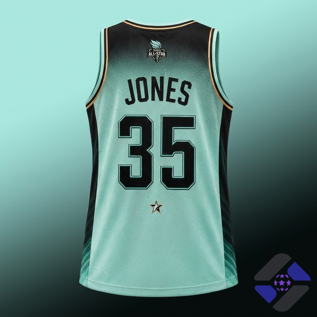 Jonquel Jones WNBA All-Star MVP Basketball Jersey