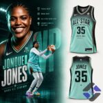 Jonquel Jones WNBA All-Star MVP Basketball Jersey