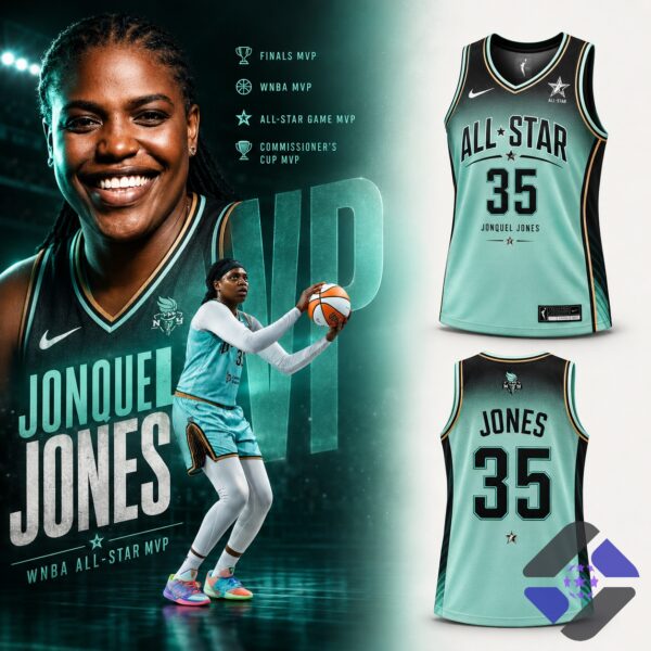 Jonquel Jones WNBA All-Star MVP Basketball Jersey
