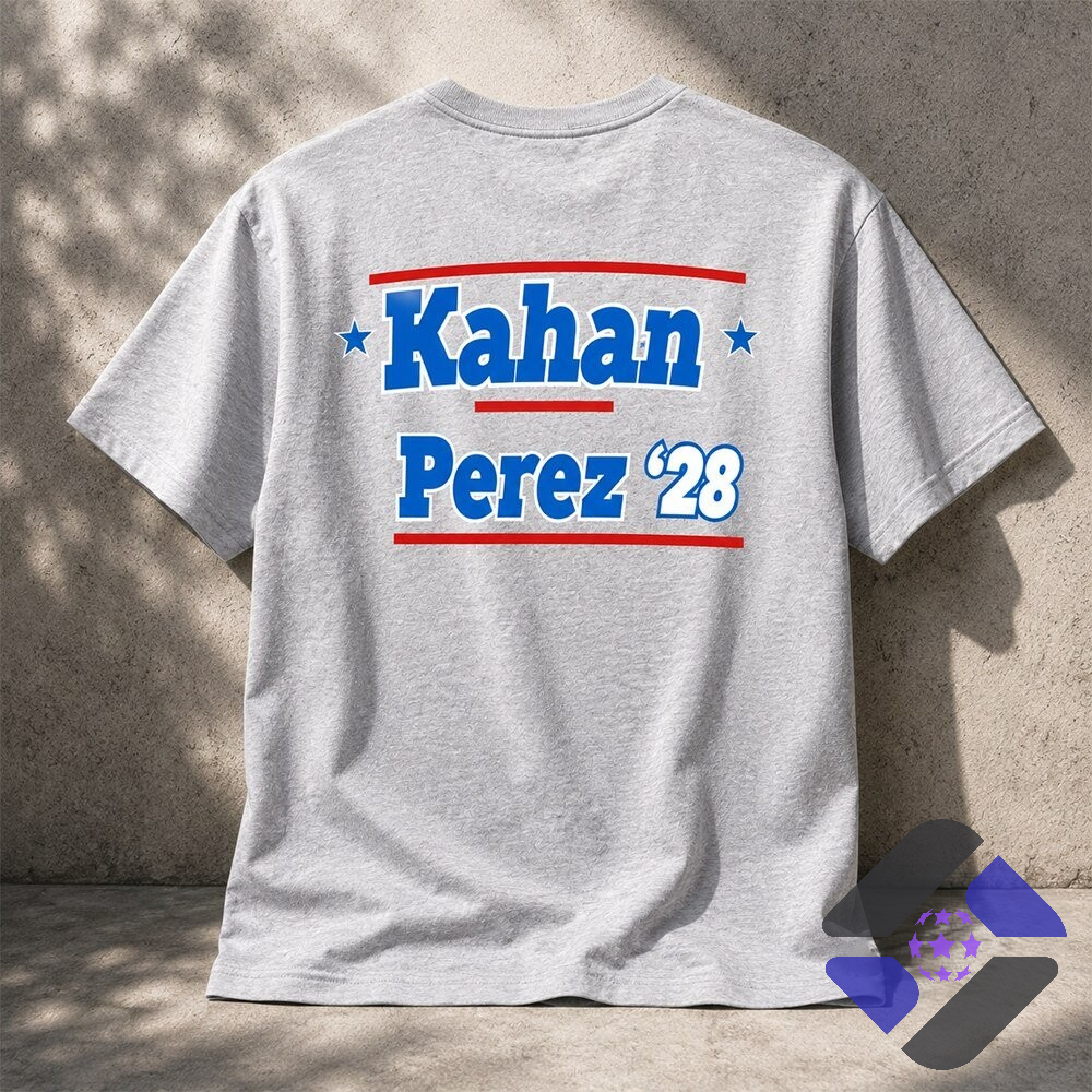 Noah Kahan And Perez 28 Campaign T-Shirt - Front View