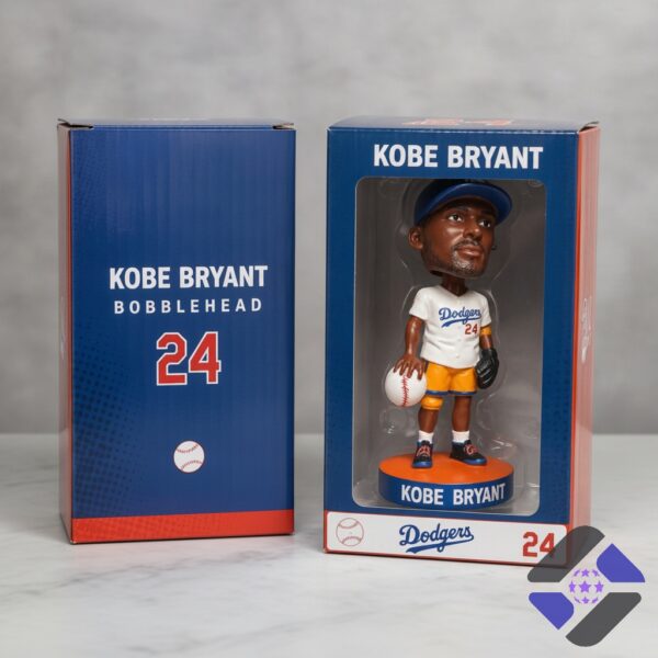 Kobe Bryant Los Angeles Dodgers 2026 Giveaway Collectible Bobblehead