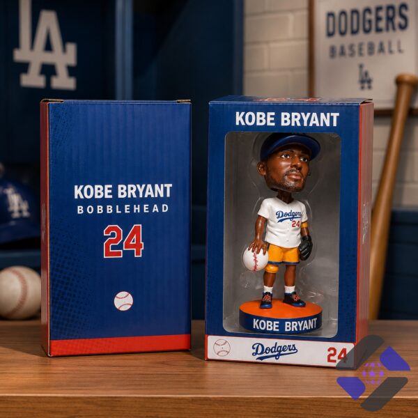 Kobe Bryant Los Angeles Dodgers 2026 Giveaway Collectible Bobblehead