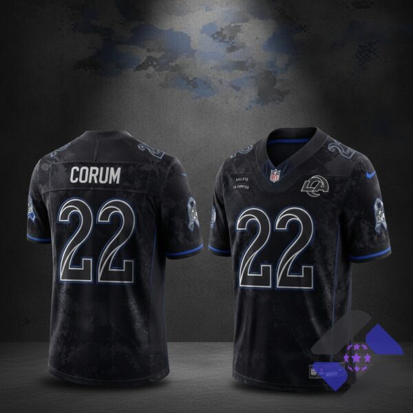 Los Angeles Rams Midnight Football Jersey