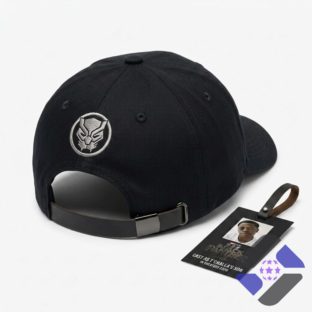 Black Panther III David Jonsson 2026 Baseball Cap - Detail View